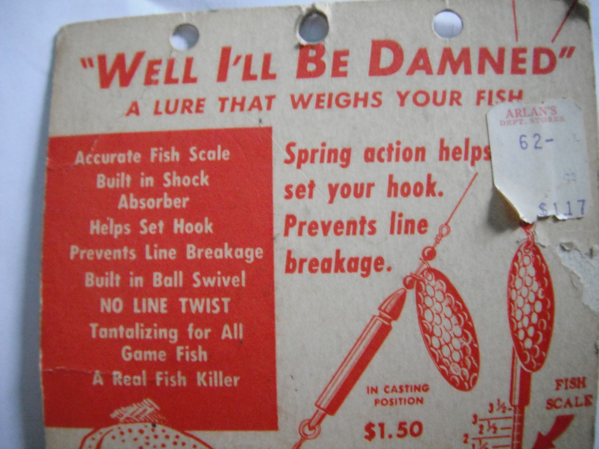 Well I'll Be Damned Fishing Lure