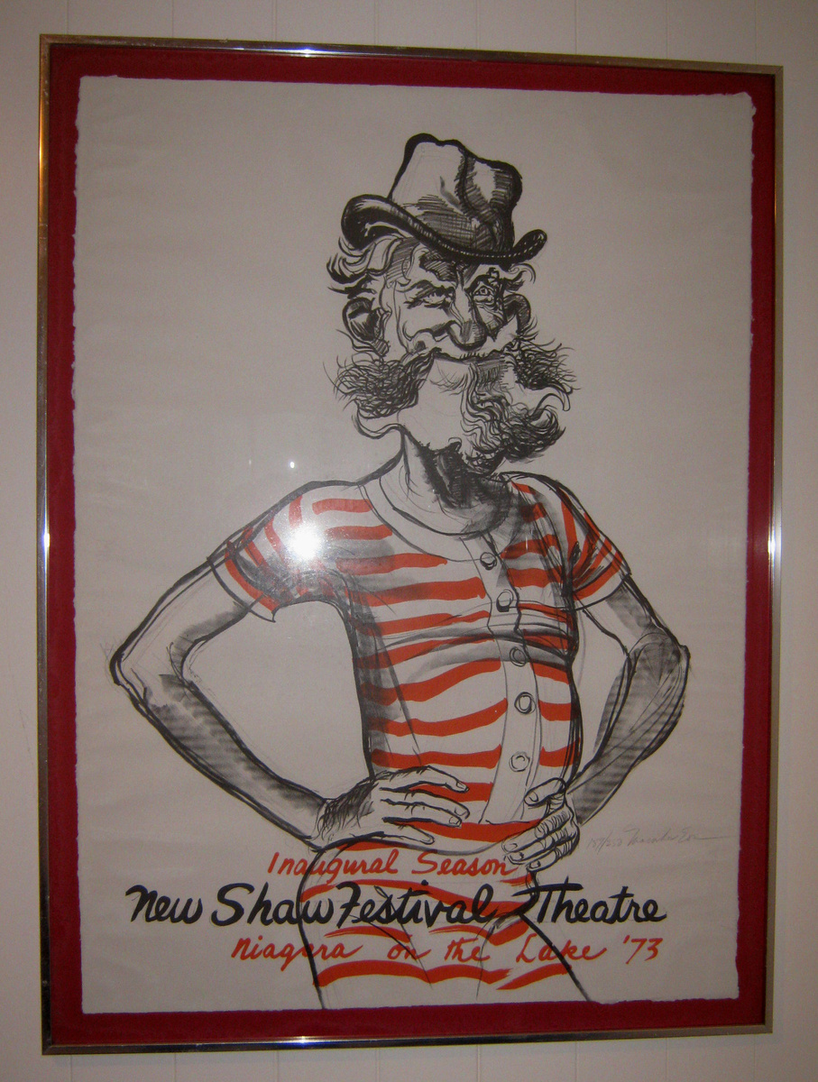 Bernard Shaw sketch mystery artist