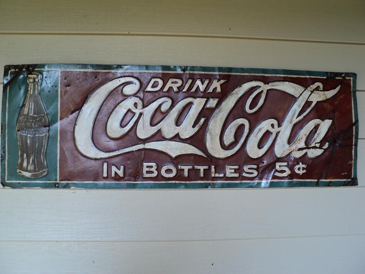 Old (restored) Coca Cola Sign by The Elwood Myers Co...how old is it?