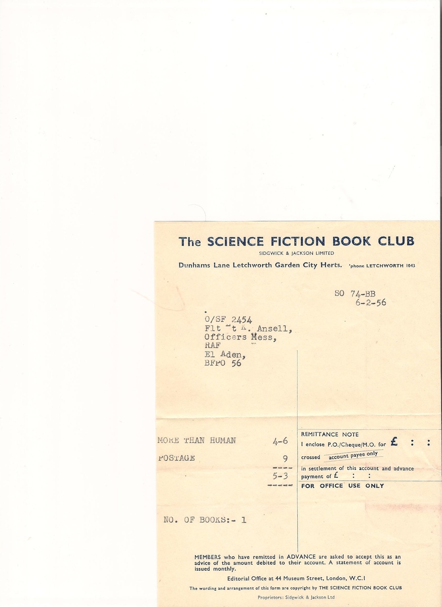 Science Fiction Book Club