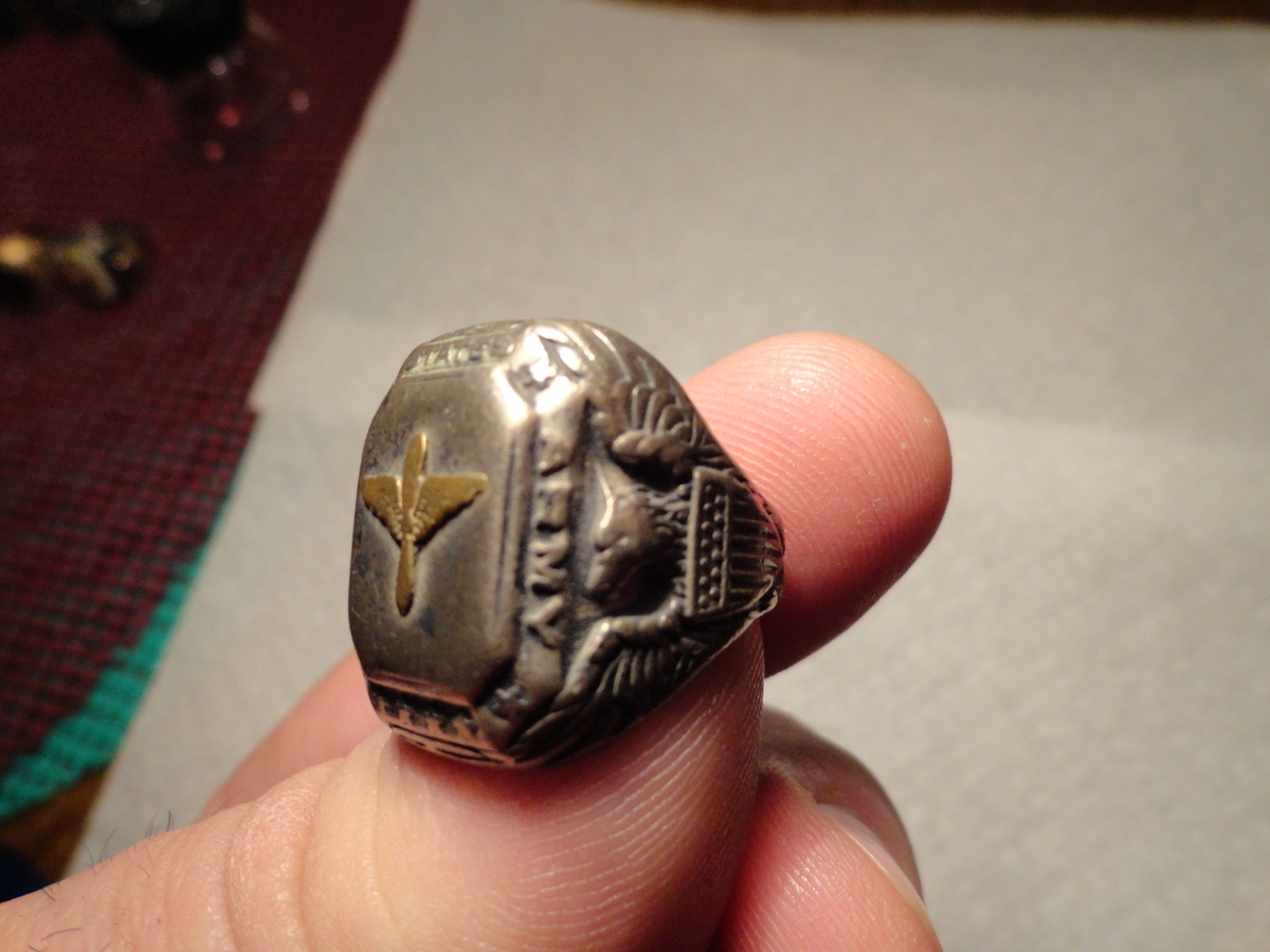 United States ARMY AIR CORP Ring