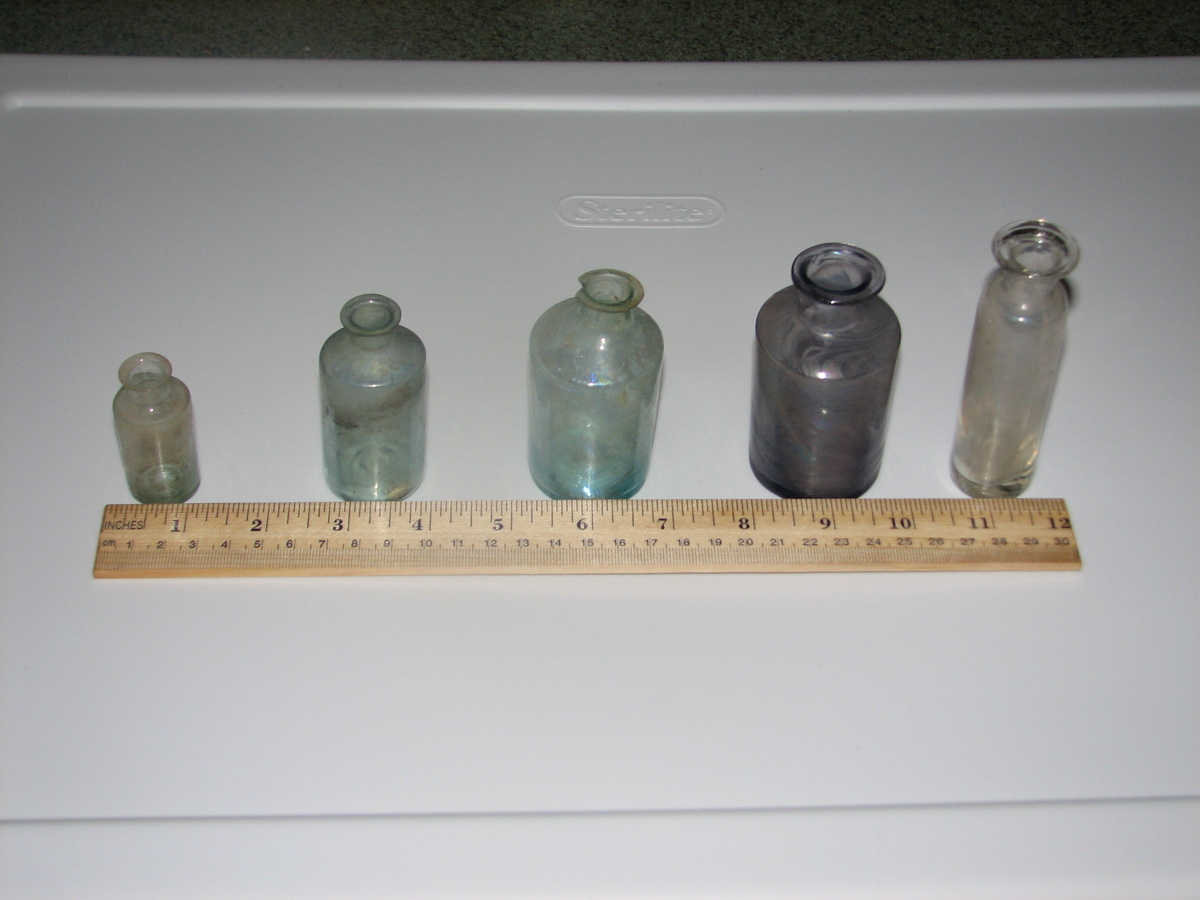 A small portion of my 18th Century medical bottle collection