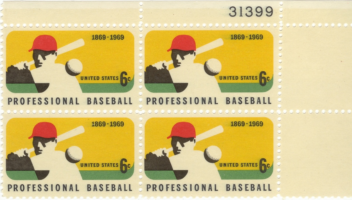 Baseball commemorative stamps - Baseball