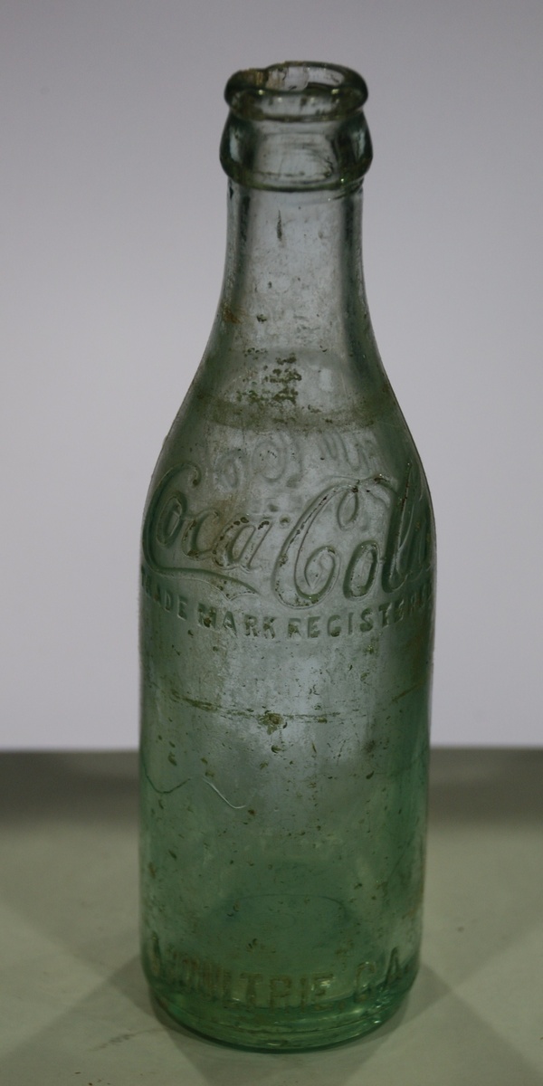 Vintage Coca Cola Bottle, Moultrie CA