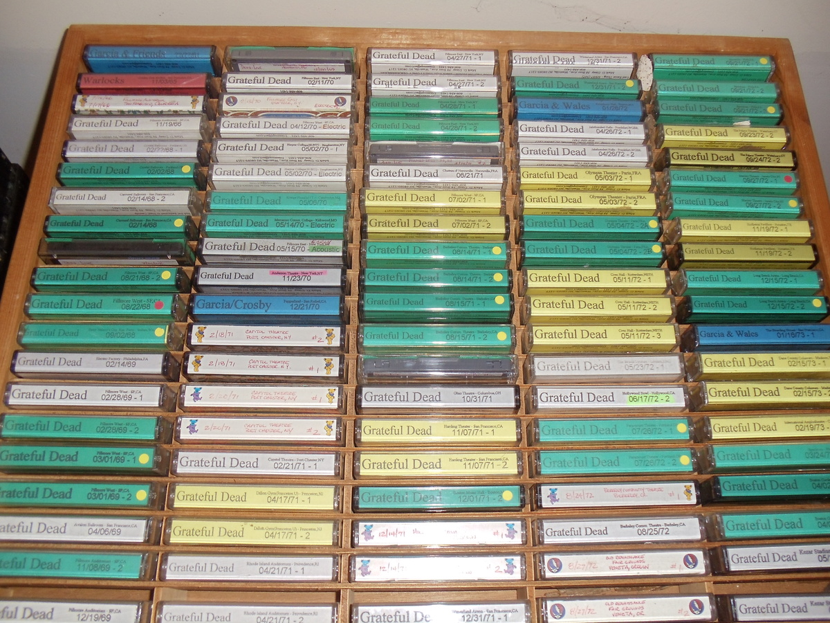 Every live show on high quality cassette from 1966-jerrys last show - Music