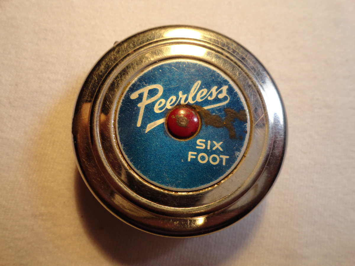 Old Tape Measure - PEERLESS 6 Foot - Pre World War 2 German Made