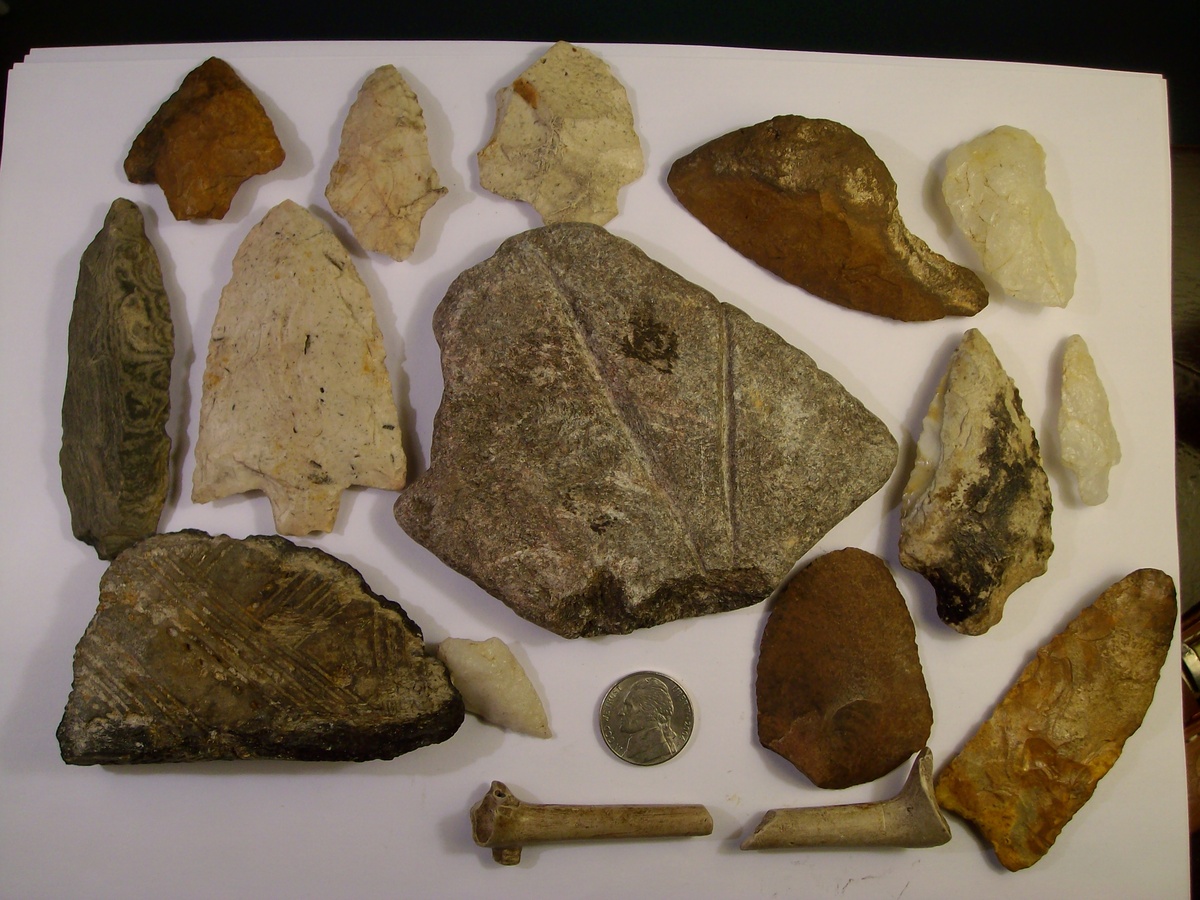 More "Finds" From 1300-1500 Florida Timucuan Indian Mounds in North East Florida - Native American