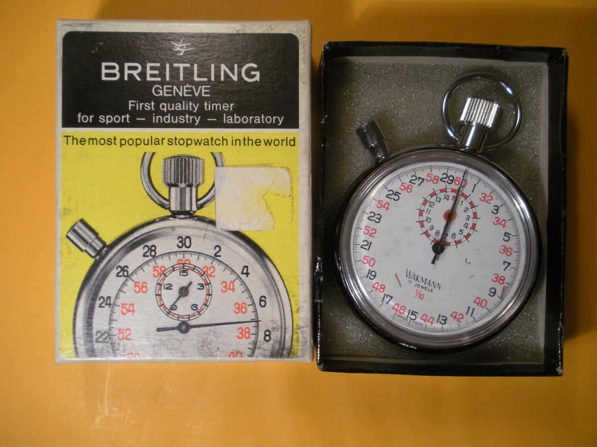  STOP WATCH Breitling Geneve SWISS MADE - Pocket Watches