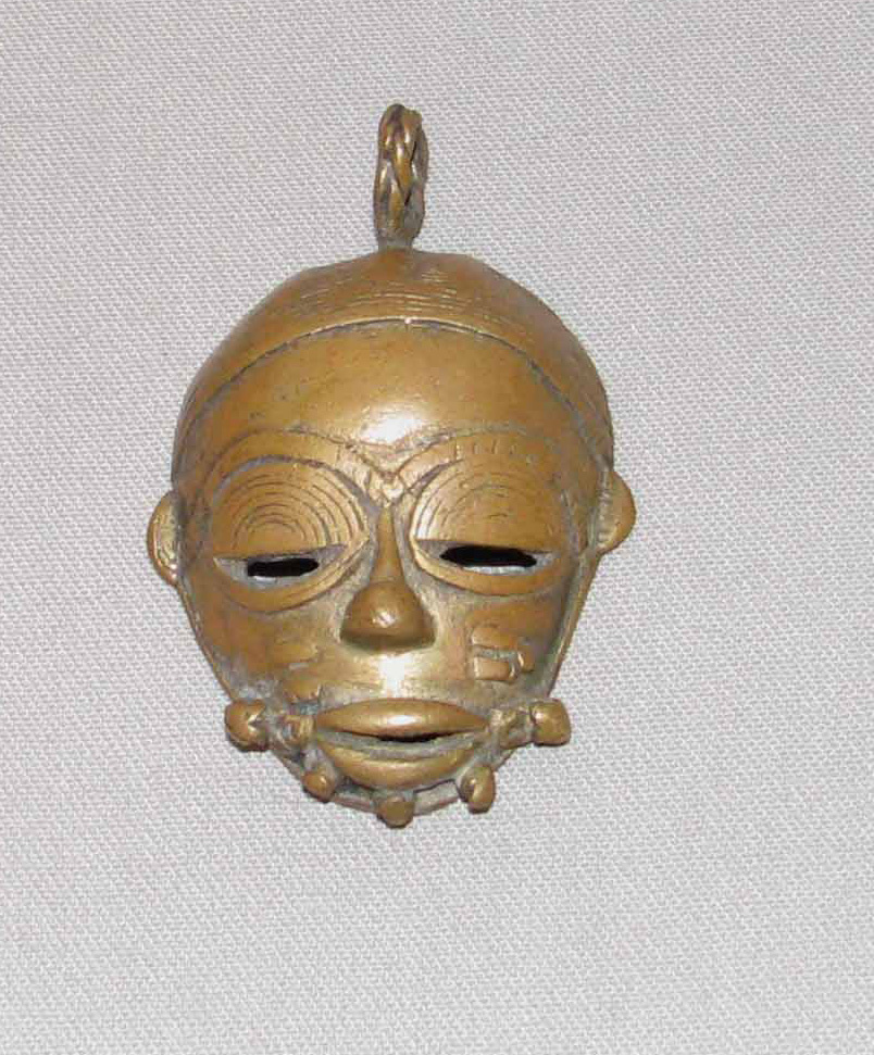 Brass mask - Folk Art