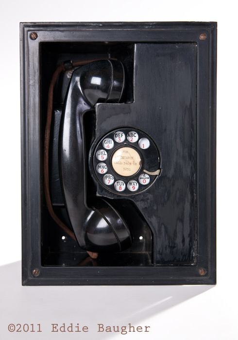 Rummage Sale Find:  Vintage Western Electric in-the-wall phone - Telephones