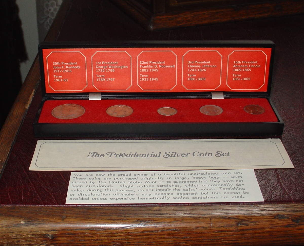The Presidential Silver Coin Set...1964 - US Coins