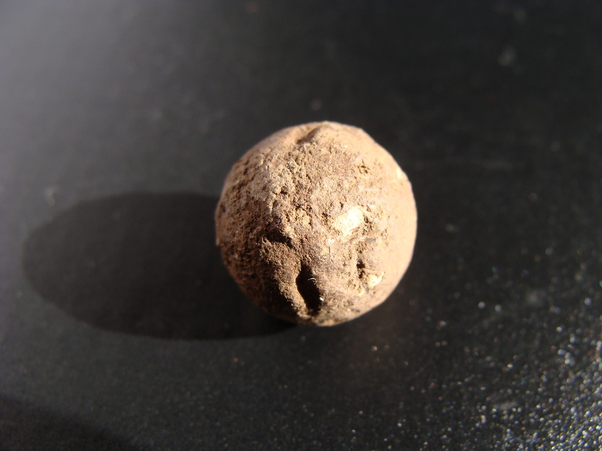Musket Ball Shot from Samurai Castle ruins
