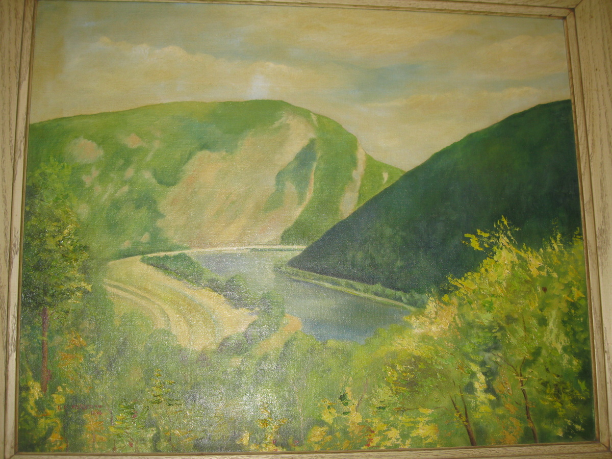 Oil painting by G. Francis Meredeth