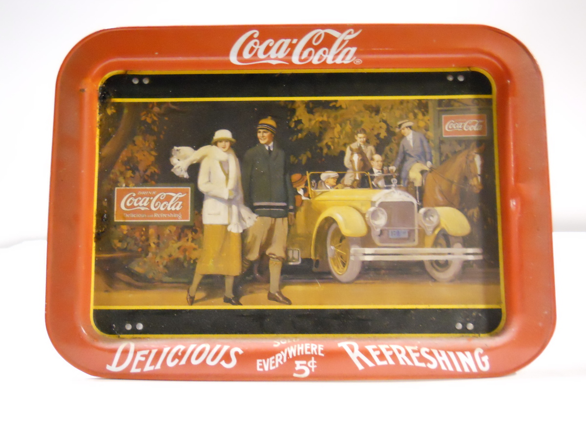 Coca-Cola tray