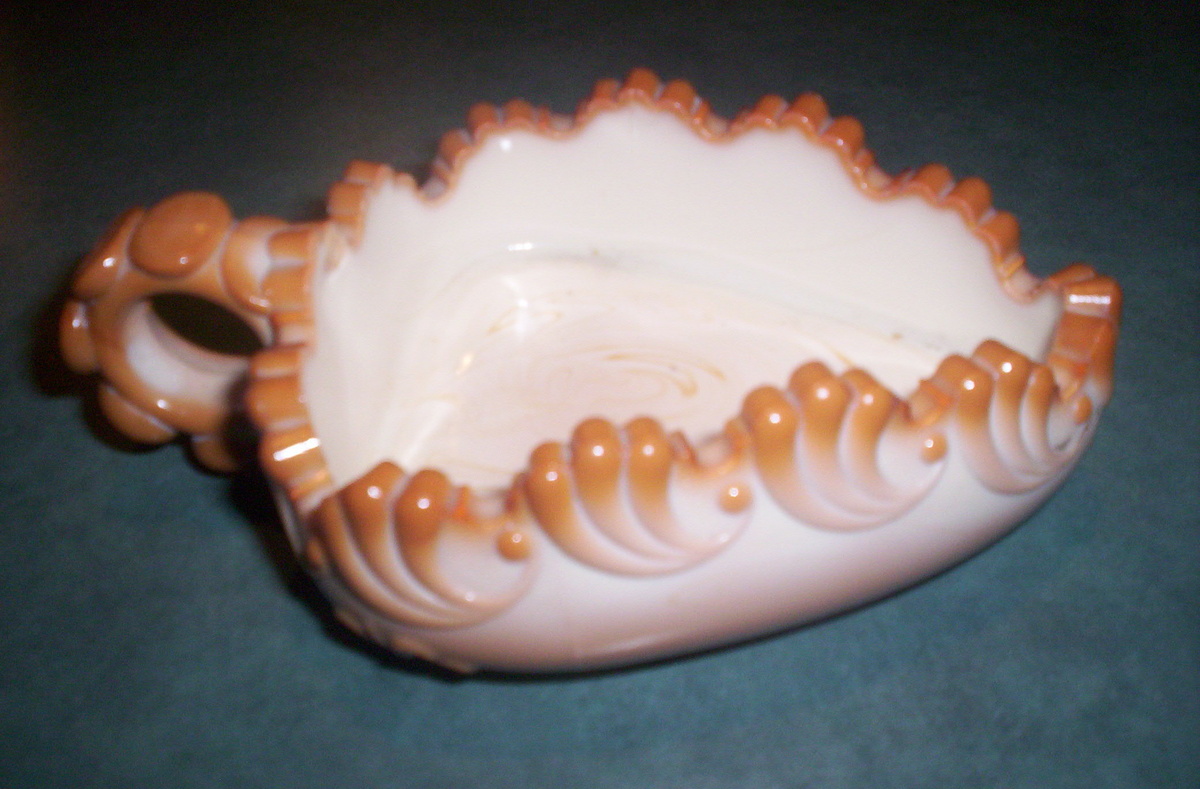 another mystery glass / porcelain ? ! love this old piece and have no idea! - Art Glass