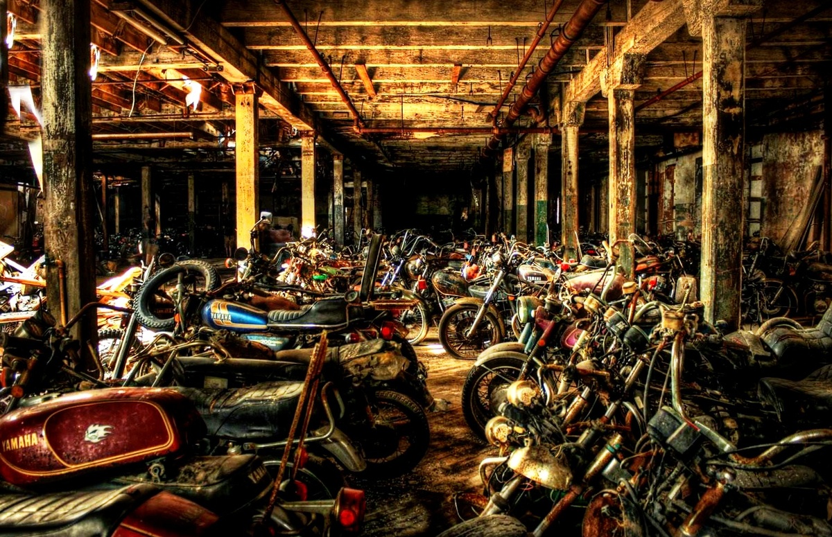 Motorcycle Graveyard - Motorcycles