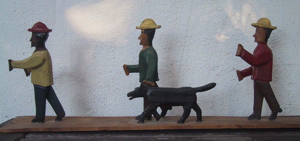 Folk Art figures from Eastern Washington - Folk Art