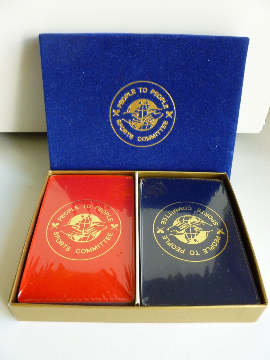 Looking for information...please...People to People Bridge Cards - Cards
