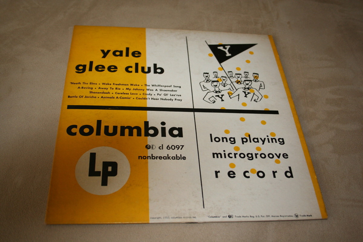 Yale Glee Club 1950  - Records