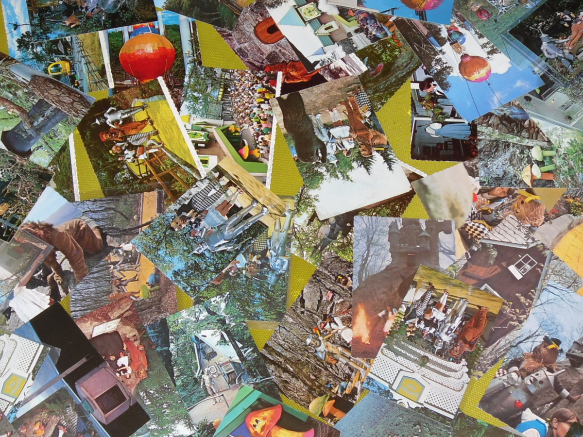land of oz postcards