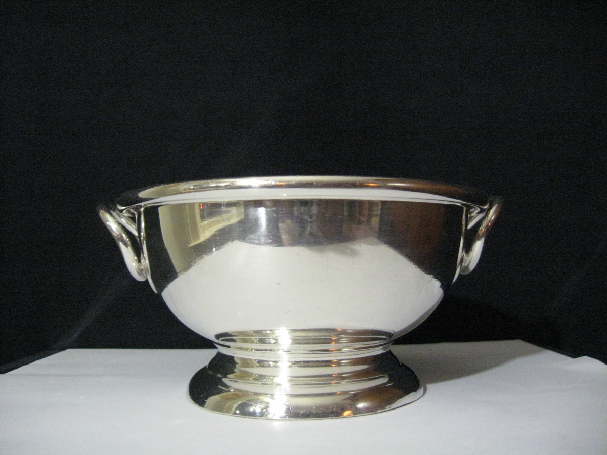 1920s-1930s  DANIEL & ARTER BOWL E.P.N.S - Art Deco
