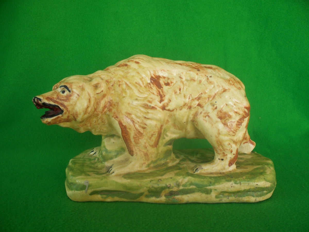 rare fat thorne bear - Art Pottery
