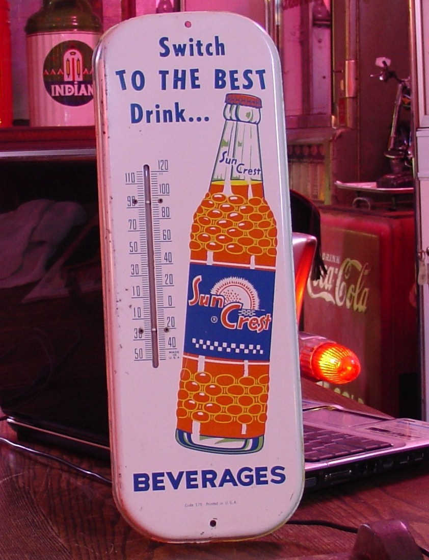 Switch To The Best Drink...Sun Crest...Beverages