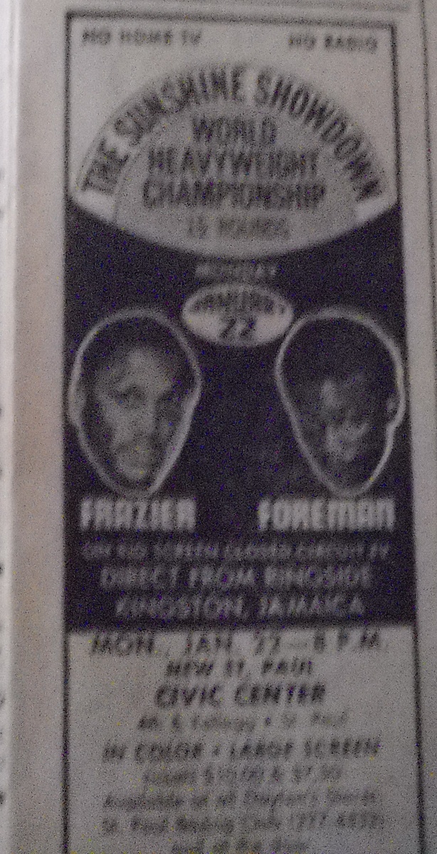 The Sunshine Showdown - Foreman vs Frazier