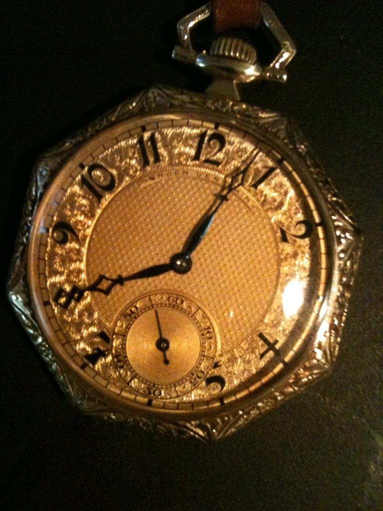 Gruen Verithin Pocketwatch (17 Crystals) - Pocket Watches
