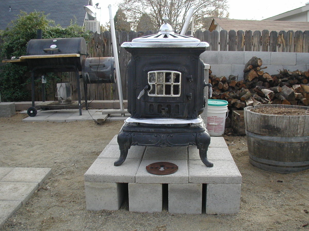 My new "patio" stove. =)