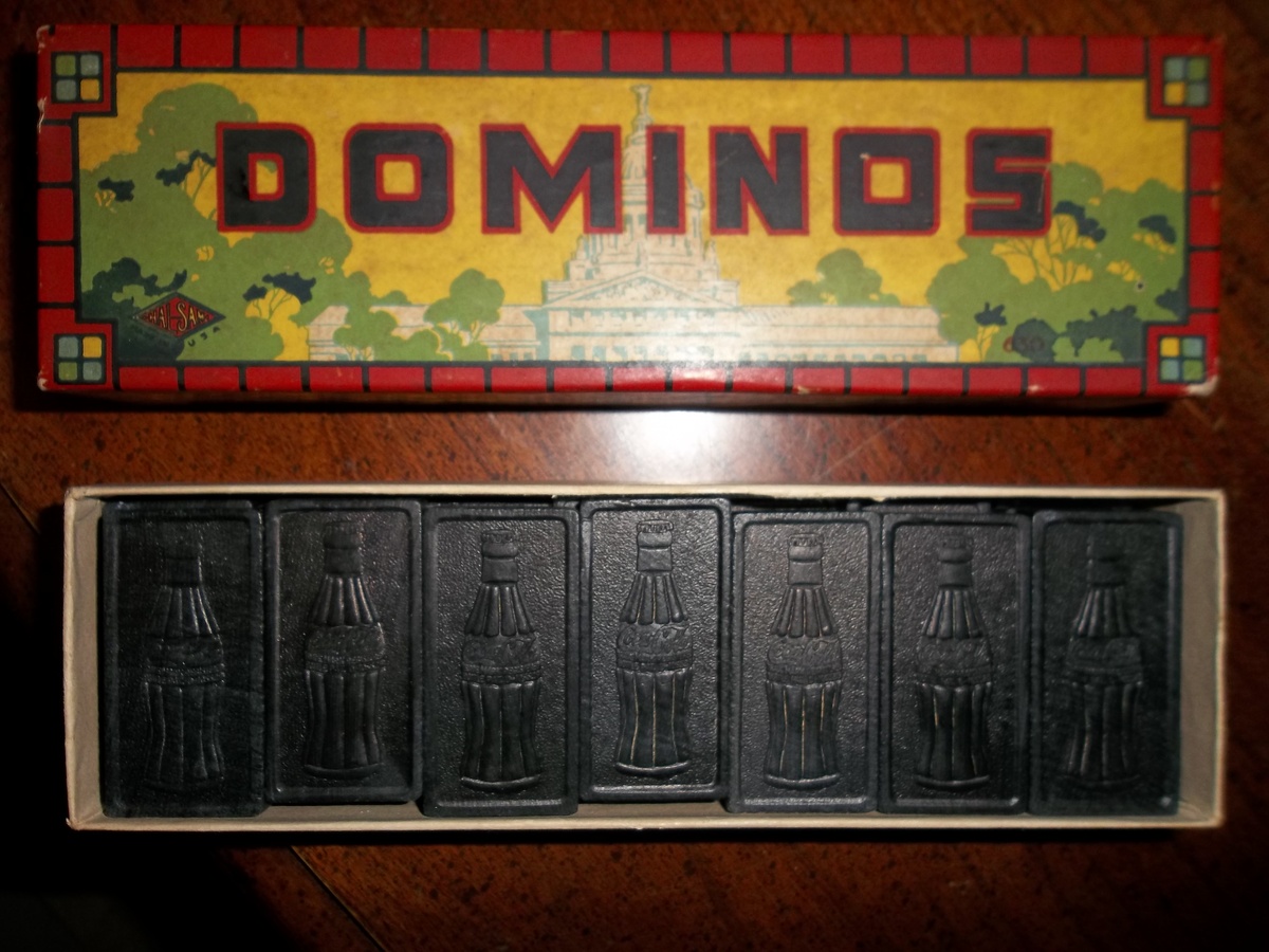 Vintage Coca Cola Dominos