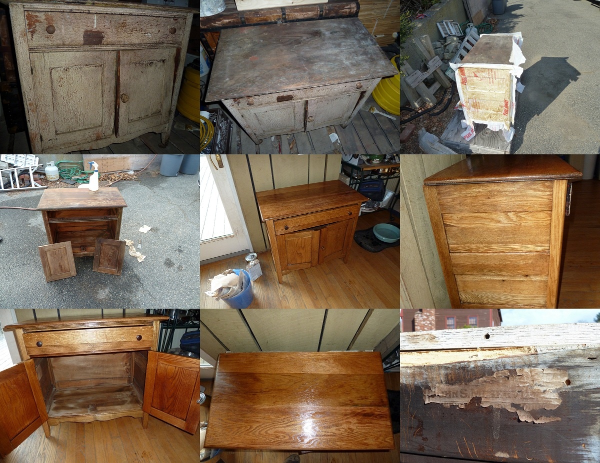 An old "Commode" ?? I fixed up - Furniture