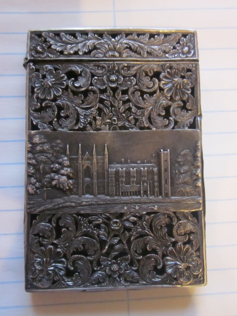 Sterling Silver Card Case Circa 1830's