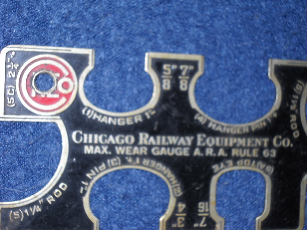 Chicago Railway Equipment Co - Railroadiana