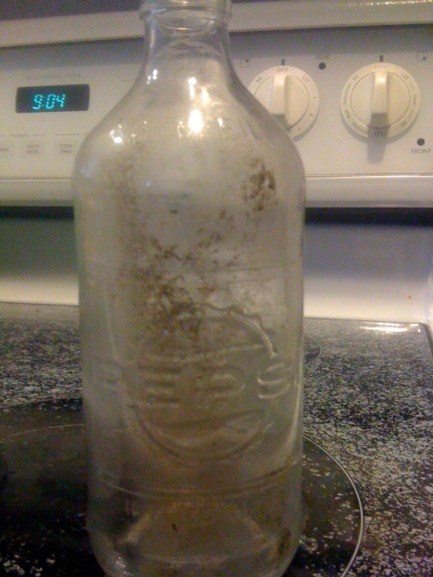 Antique Pepsi-Cola Glass Bottle