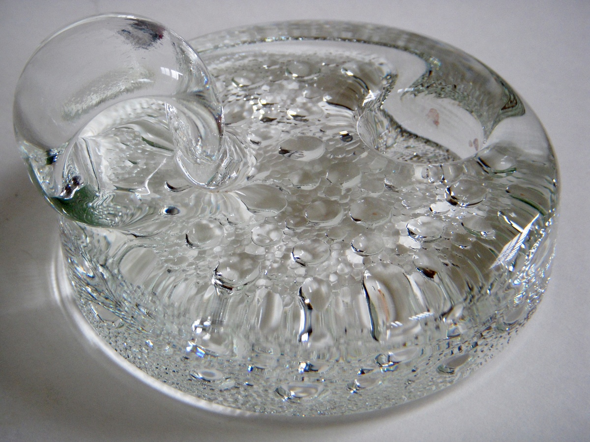 Iittala?~Glass Candlesticks with Loop handle~Scandinavian?Simple & Beautiful