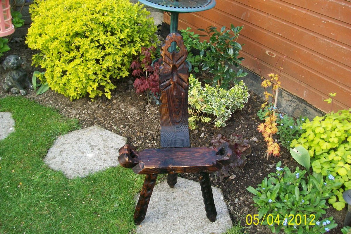 Vintage Irish Crafts Chair  - Furniture