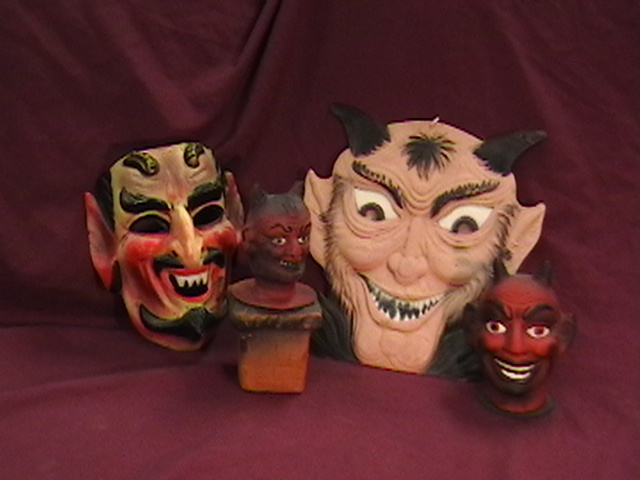 Vintage Halloween Devils