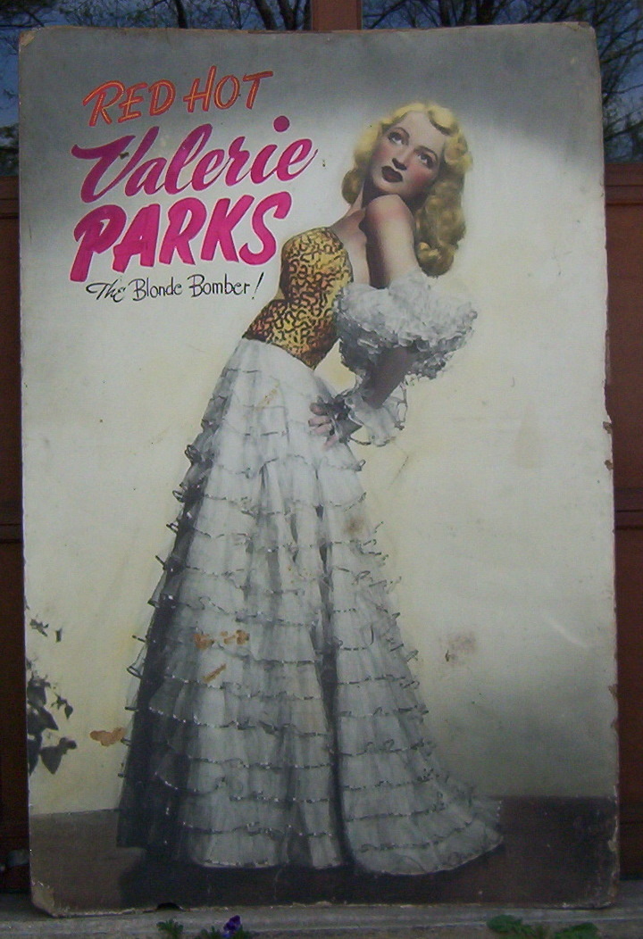 Burlesque Theater "Girl Posterboard"