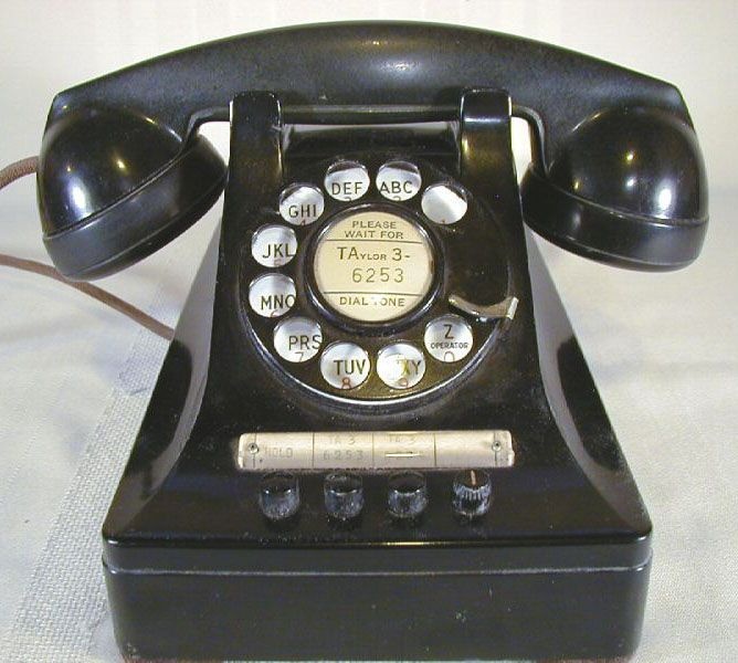 Western Electric Keysets with exclusion turnkeys. - Telephones