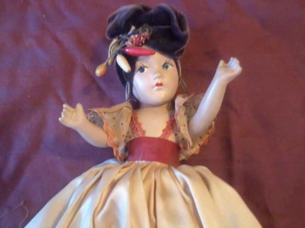 Carmen Miranda Doll from my Mom circa, 1940-43??