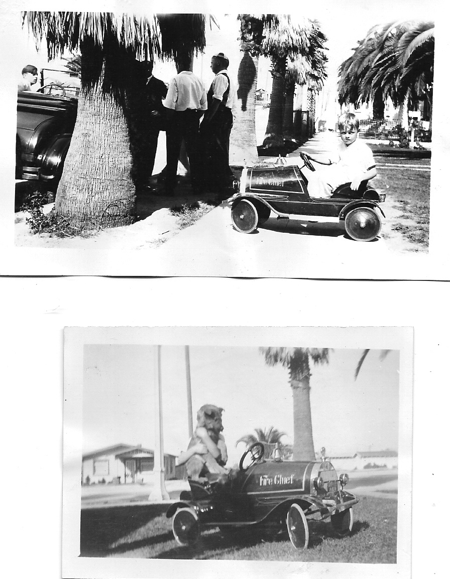 Fire Chief Pedal Car