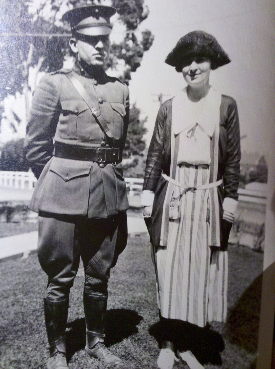 Vintage WWI US Marine Officer and his lady....
