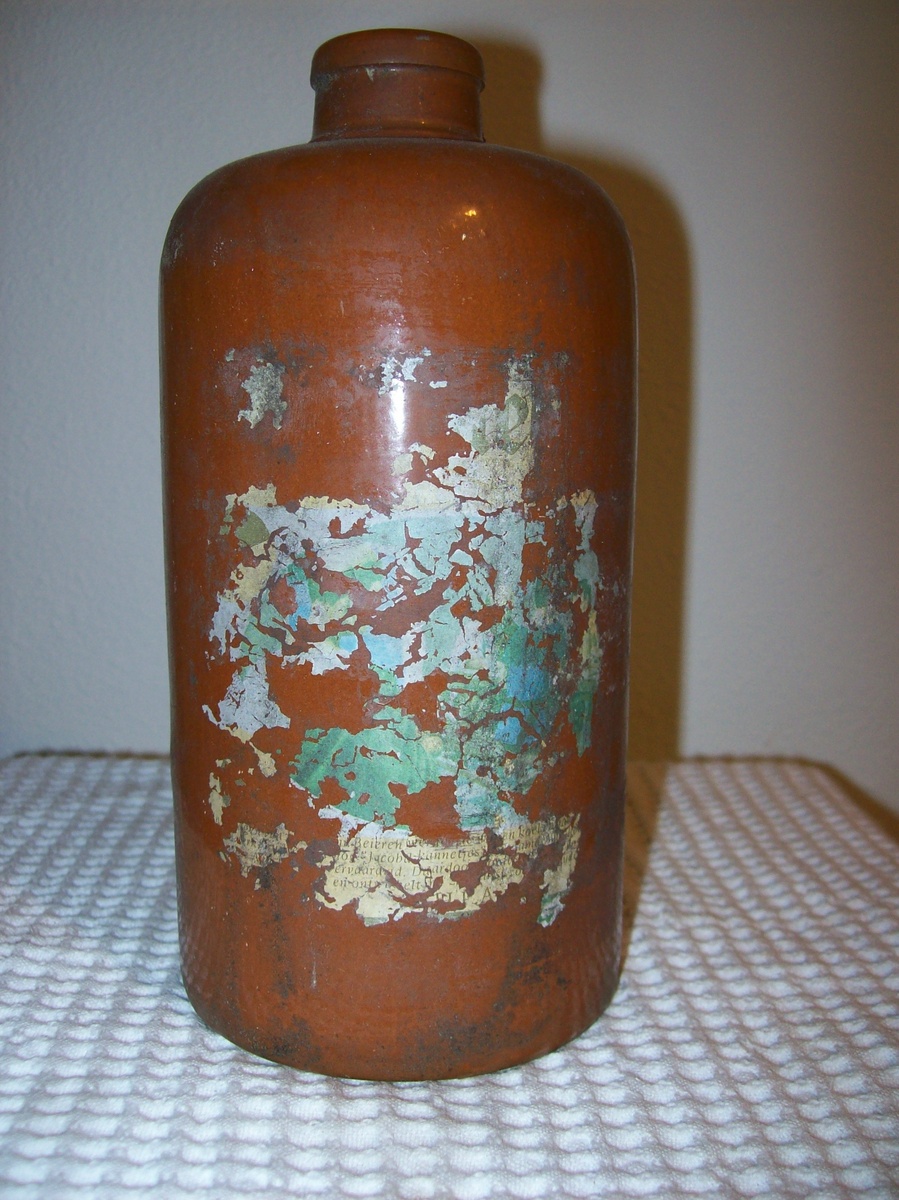 antique foriegn stoneware bottles