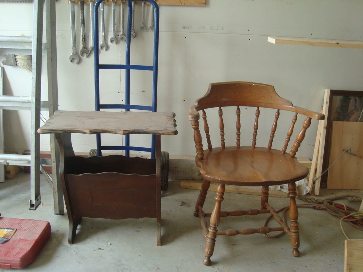 more stuff from the attic - Furniture