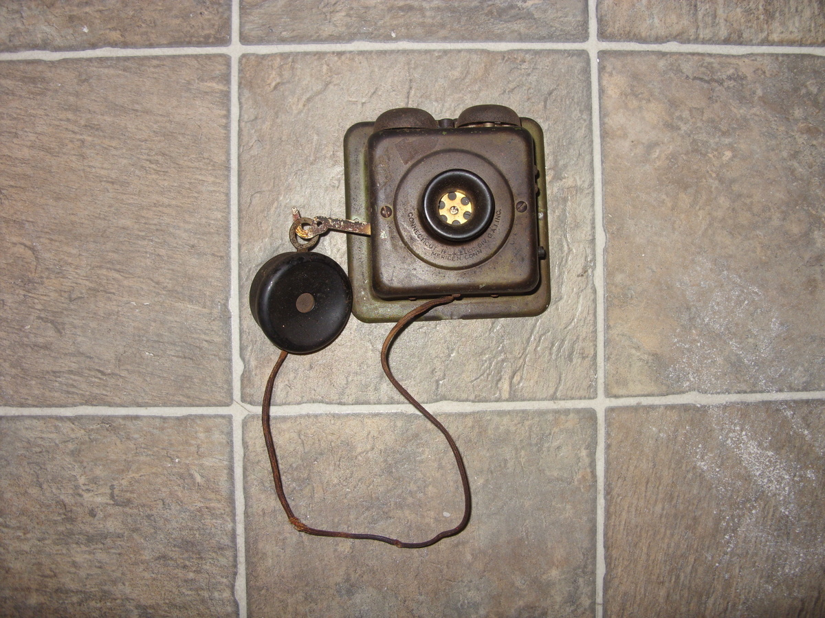 early 1900s intercom/ phone