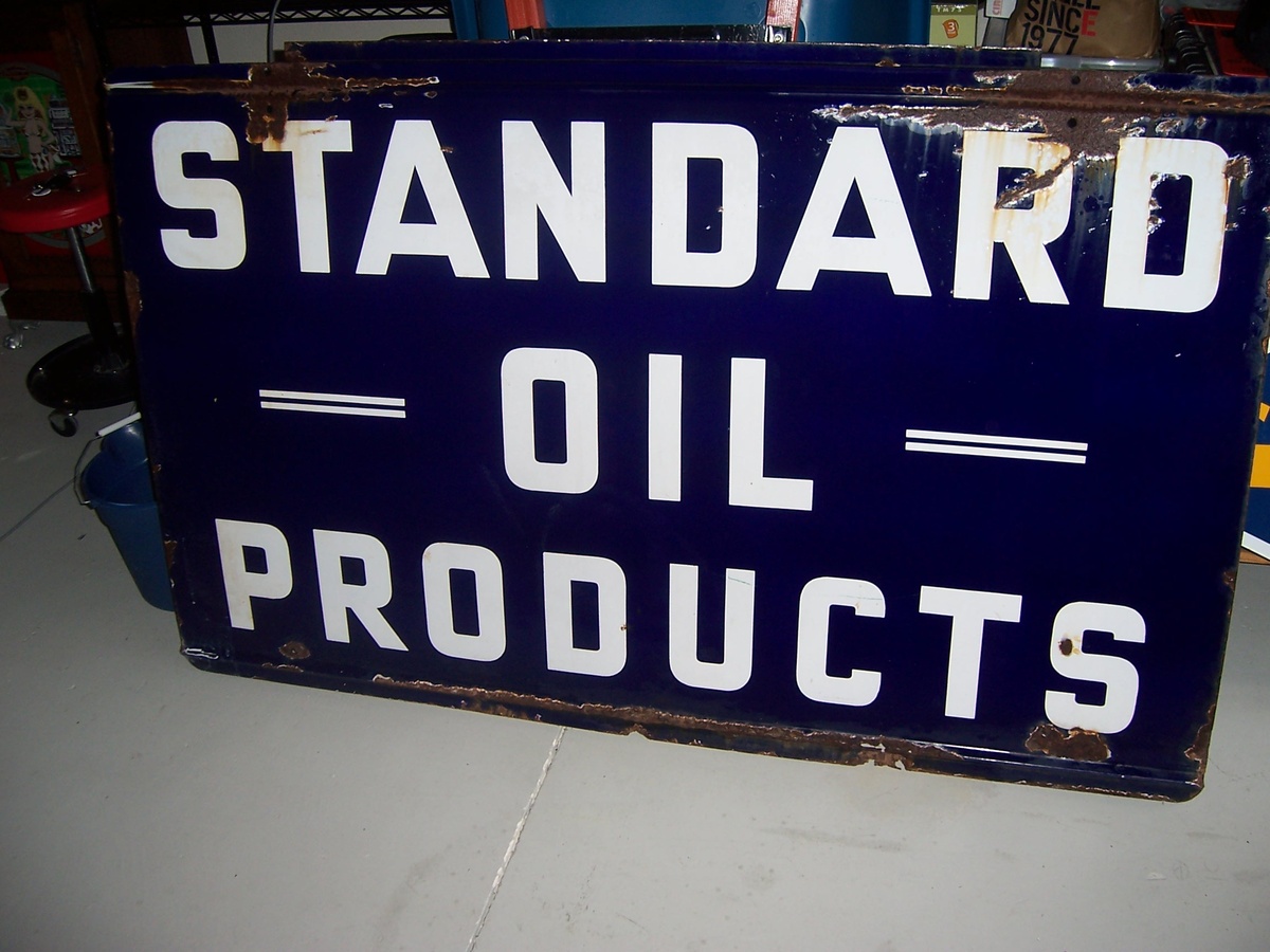 Standard Oil Products Signs & Conoco Sign - Signs