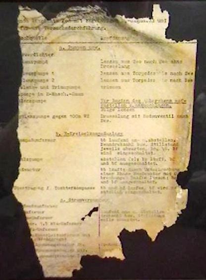 Artifacts from Sunken German U Boat 352 - Military and Wartime
