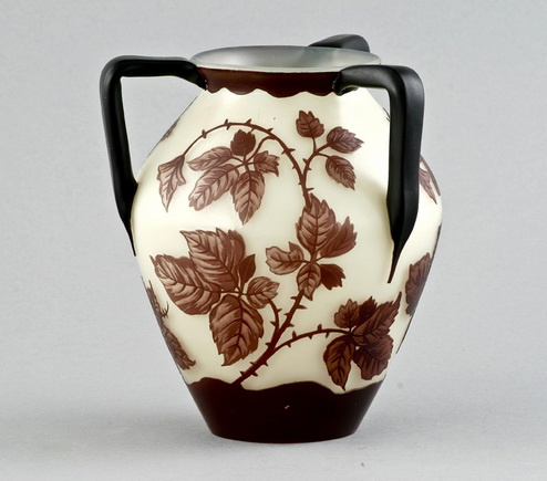 Loetz   3-handle cameo