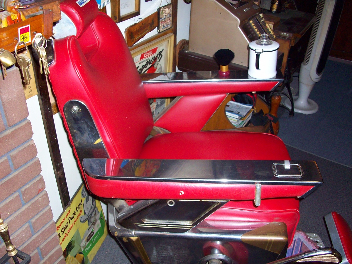 belmont barber chair - Furniture